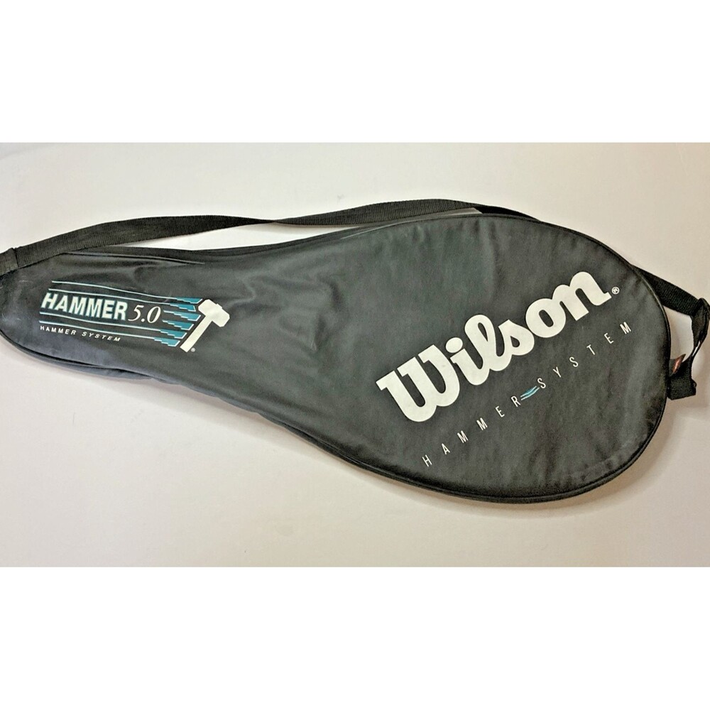 Wilson Profile Hammer System Graphite Tennis Racquet w/ Case & Strap Aqua Blue
